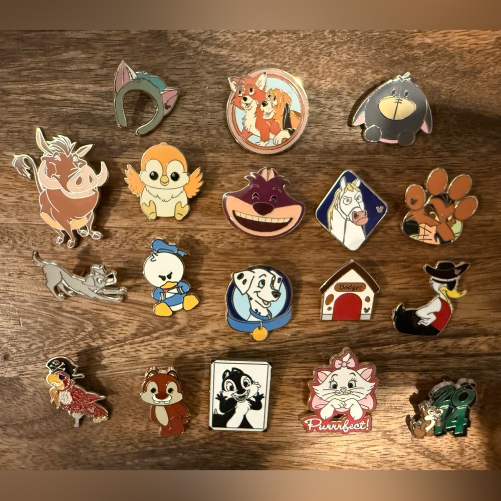 Various Disney Animal Pins